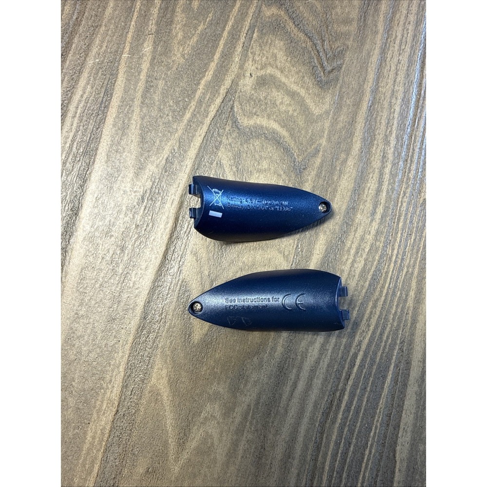 VTG 2005 Hasbro Bop It Blast Replacement Battery Cover Set Pair w/ Screws ONLY